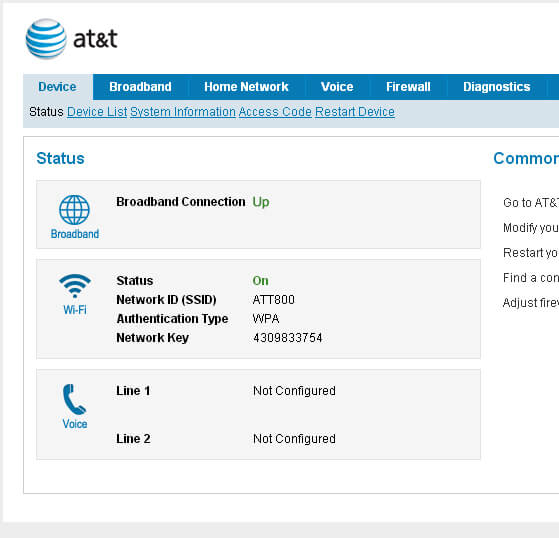 How To Reset An At&t Router