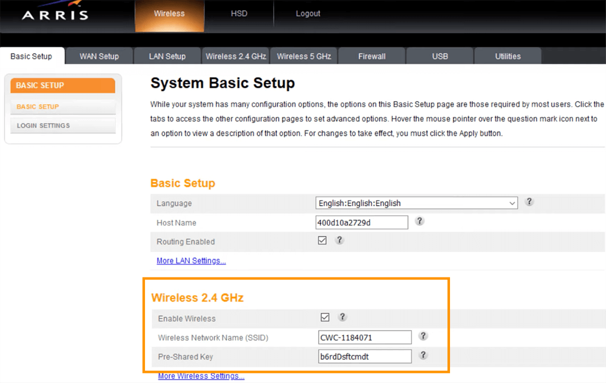 How To Reset Arris Router