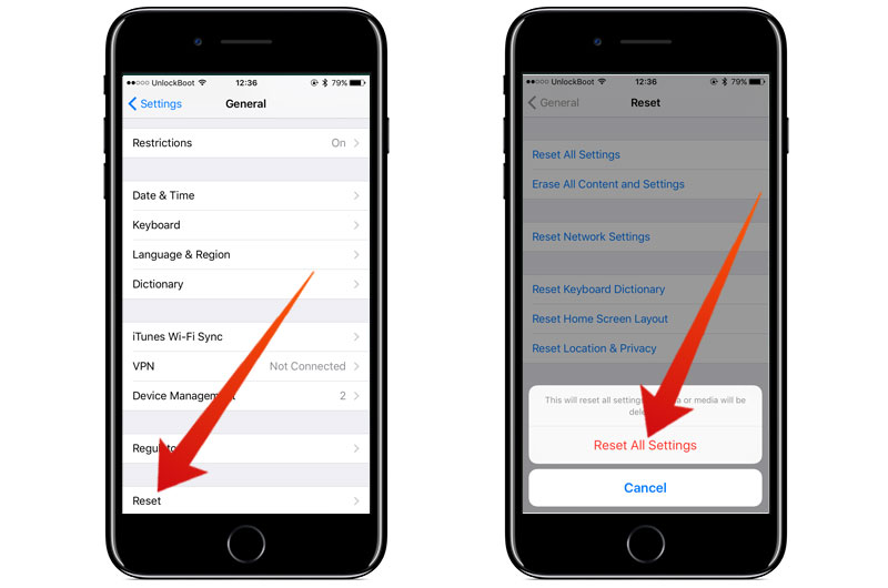 How To Reset Camera Settings Iphone