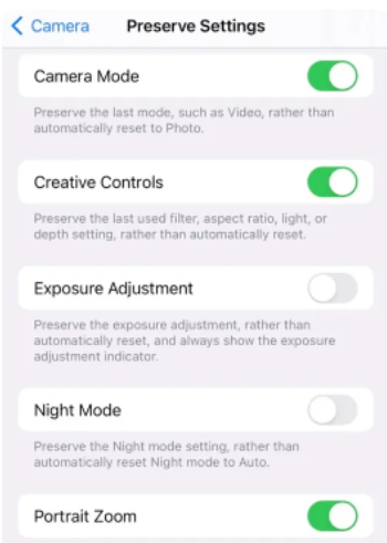 How To Reset Camera Settings On Iphone 14