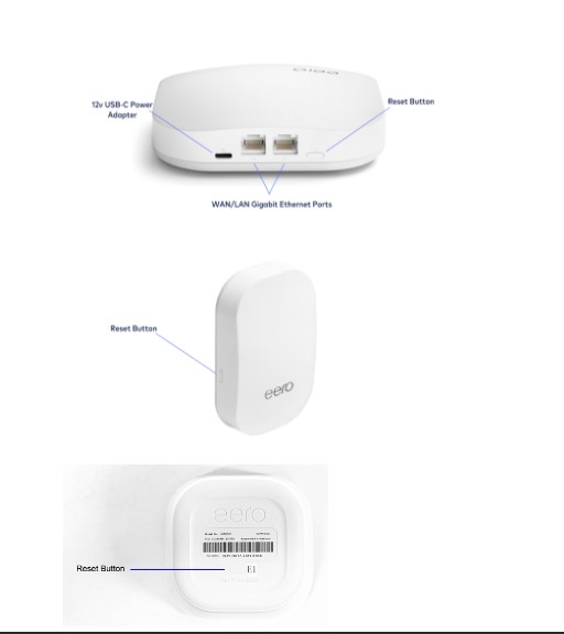 How To Reset Eero Router