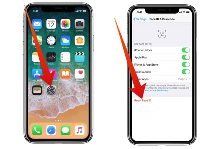 How To Reset Iphone Face Id