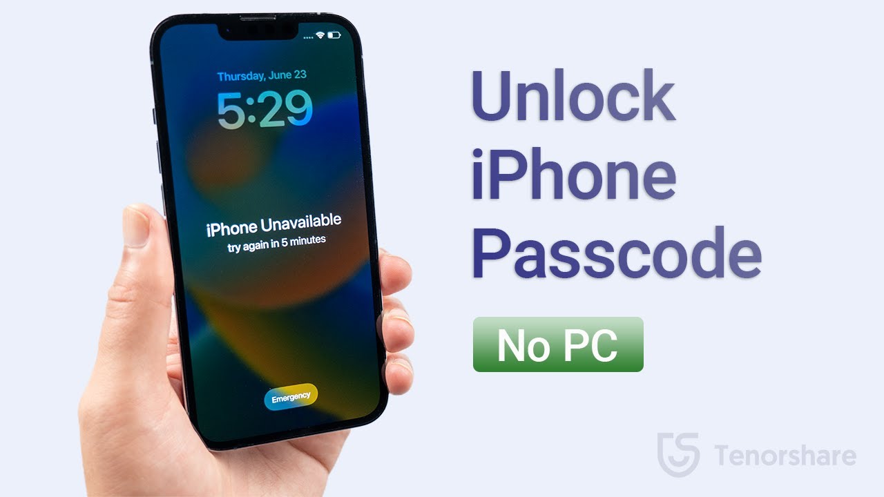 How To Reset Iphone Without Passcode And Computer Without Computer