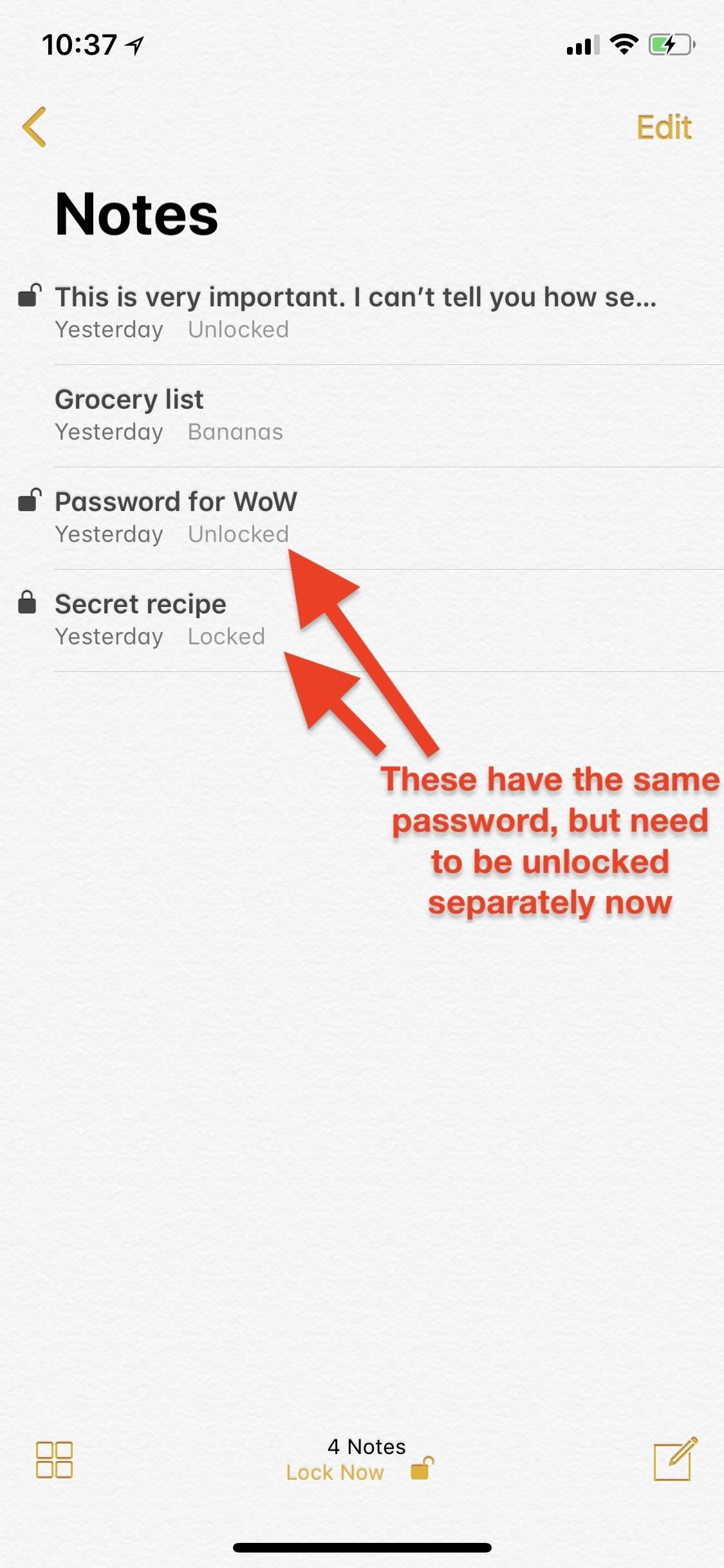 How To Reset Locked Notes Password On Iphone