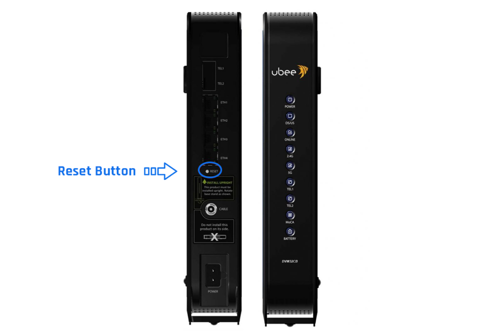 How To Reset Ubee Router